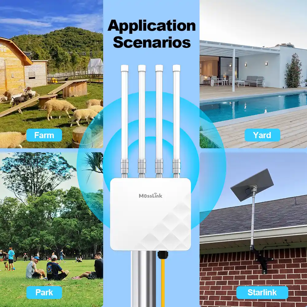 Mounting outdoor AP high for better WiFi coverage Mounting outdoor AP high for better WiFi coverage