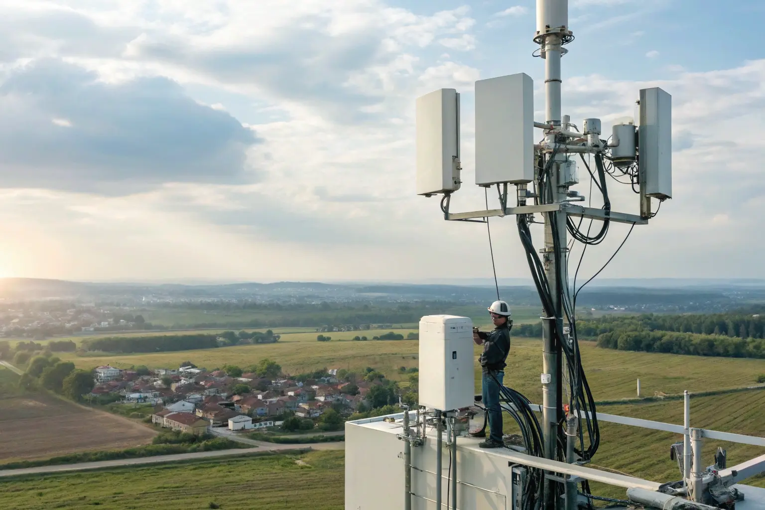 Can the AP support multiple SSIDs with advanced VLAN tagging for separating guest, subscriber, and management traffic?