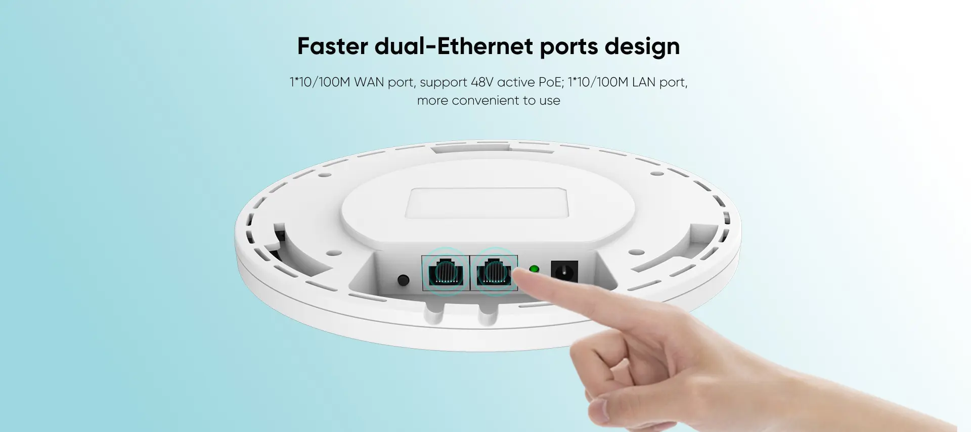 AP240 cloud management via Mosslink WLAN Controller
