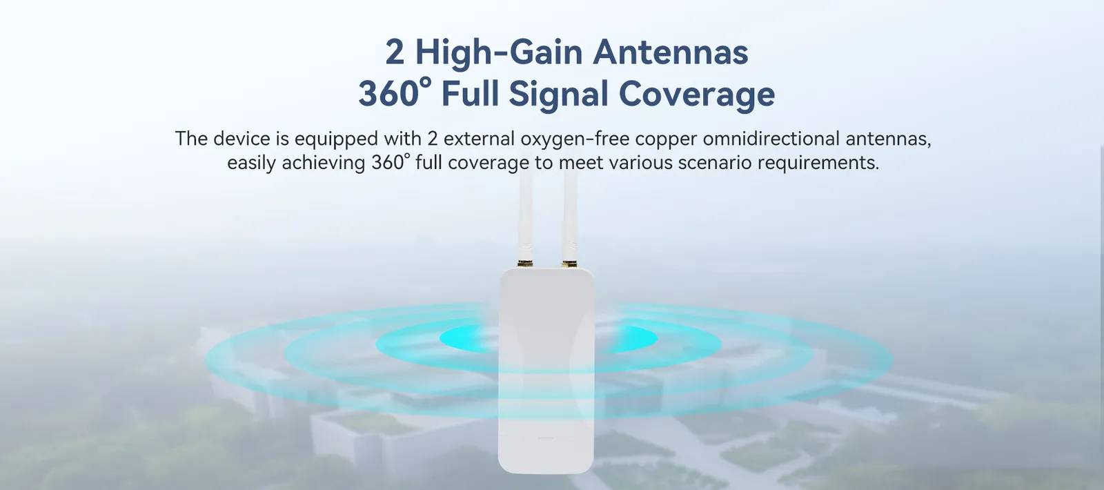 AP3000G 1Gbps Ethernet connection
