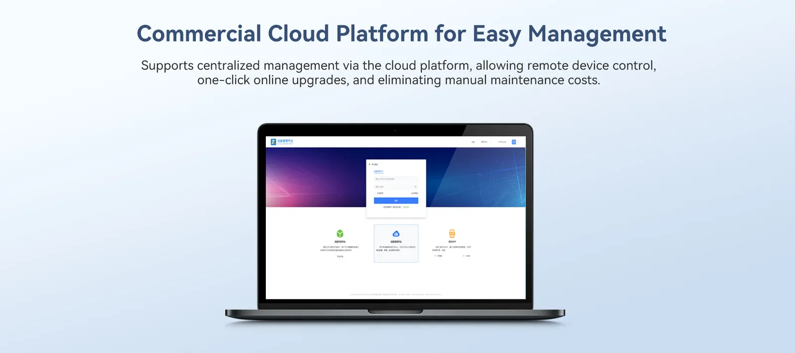 AP3000G remote management dashboard