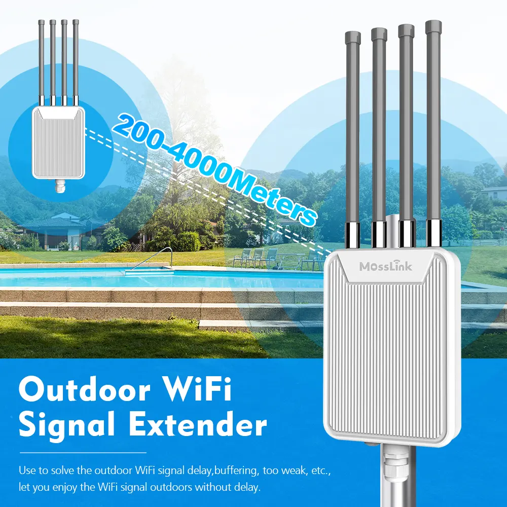AP3000M AX3000 Wi-Fi 6 Outdoor Access Point, IP67