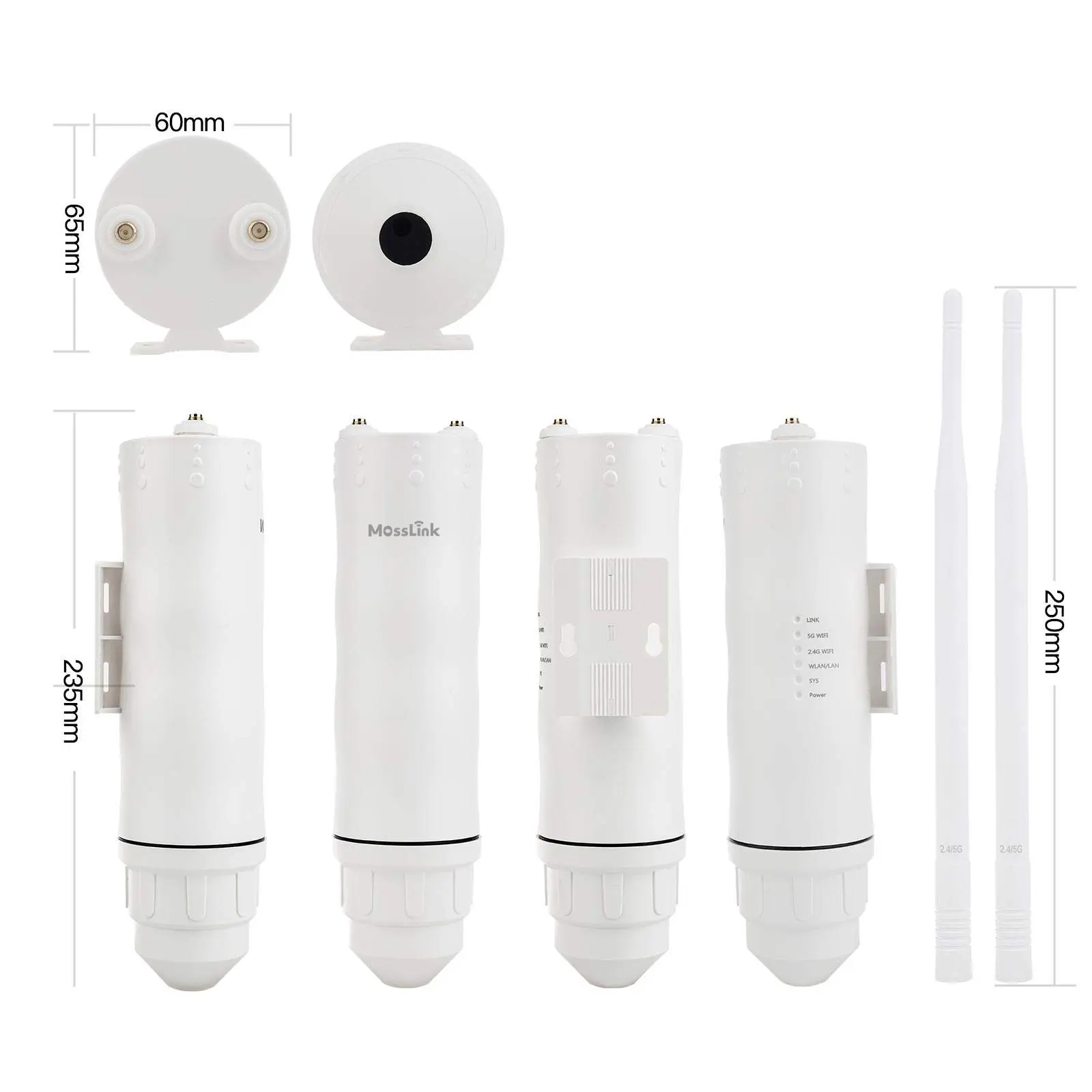 APM2-AC1200 PoE and pole-mount installation