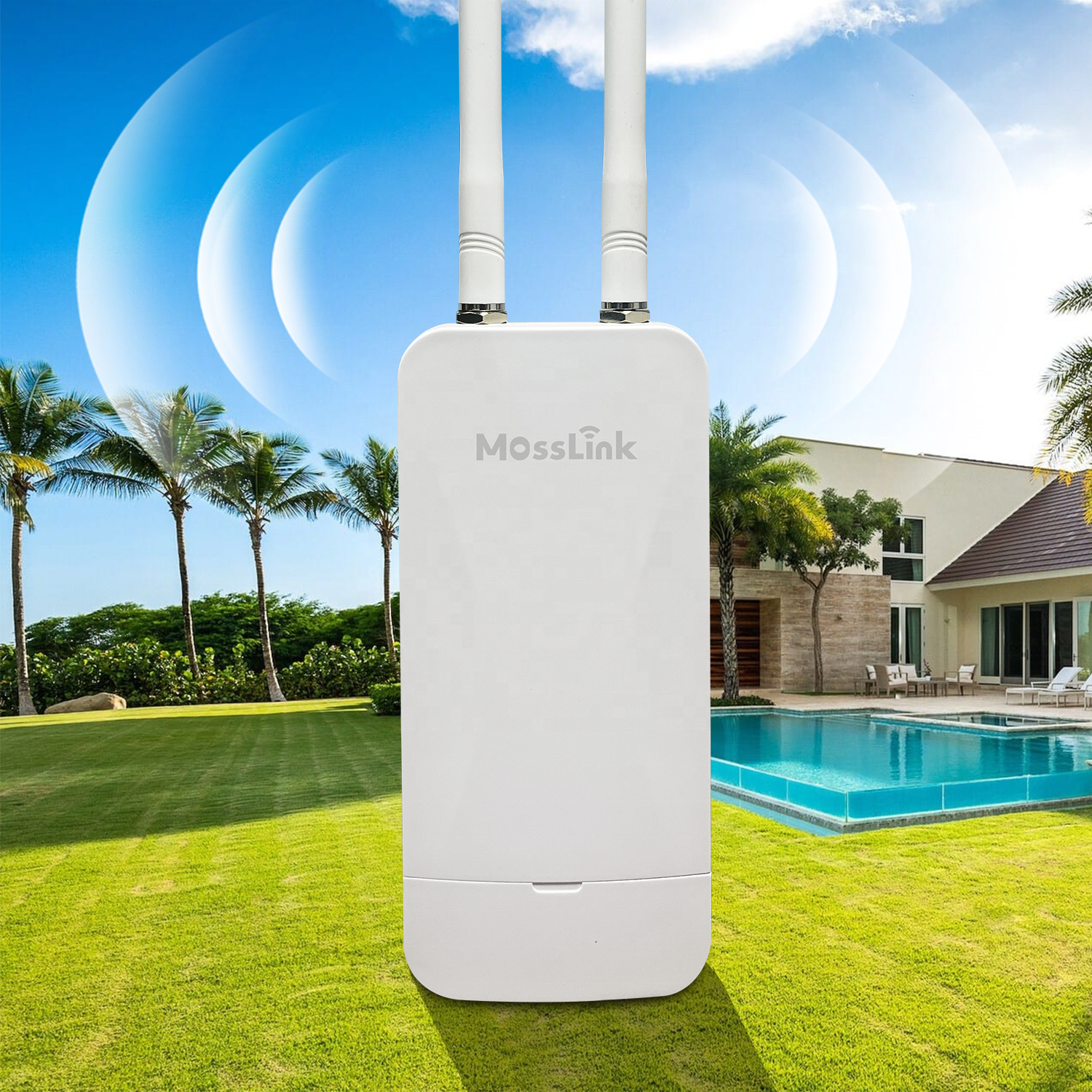 YA796 AC1200 MU-MIMO Outdoor Access Point, IP65, Gigabit Ports