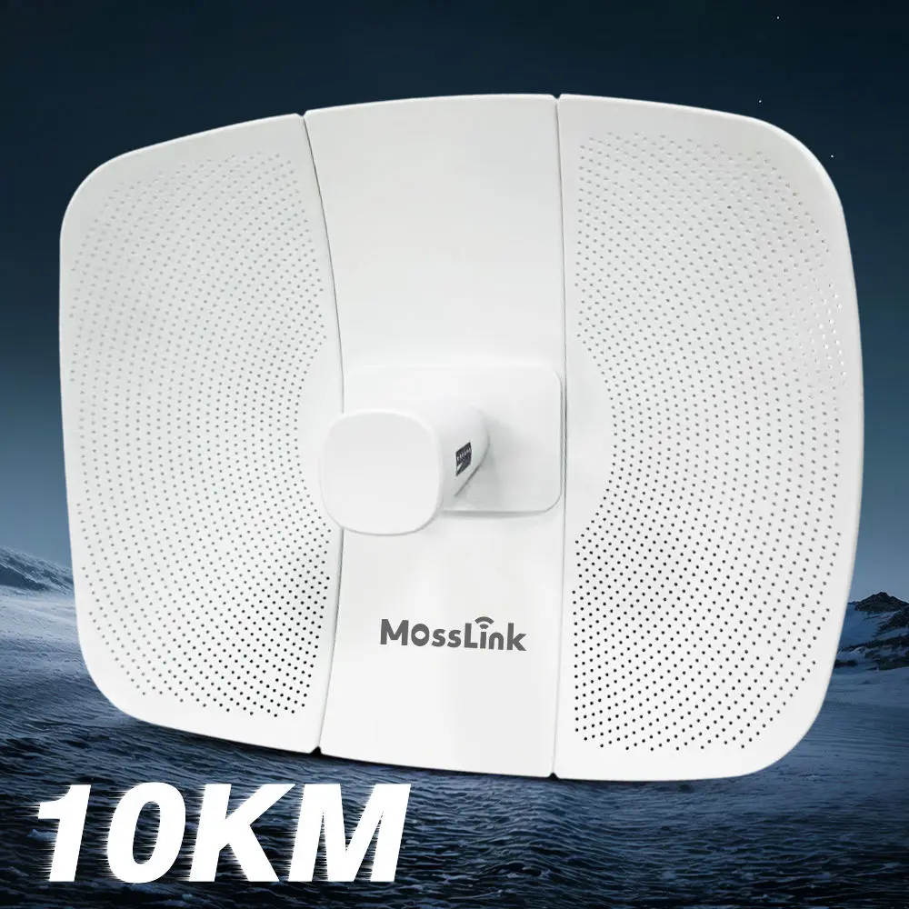 WB1500 5.8GHz Outdoor PtP Wireless Bridge, 26dBi Dish, 10–15KM, 300Mbps
