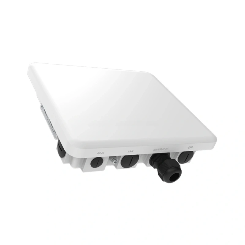 WB5axH6-20 Wi-Fi 6 Industrial Outdoor Wireless Bridge, 20dBi, 16KM, SFP, IP67