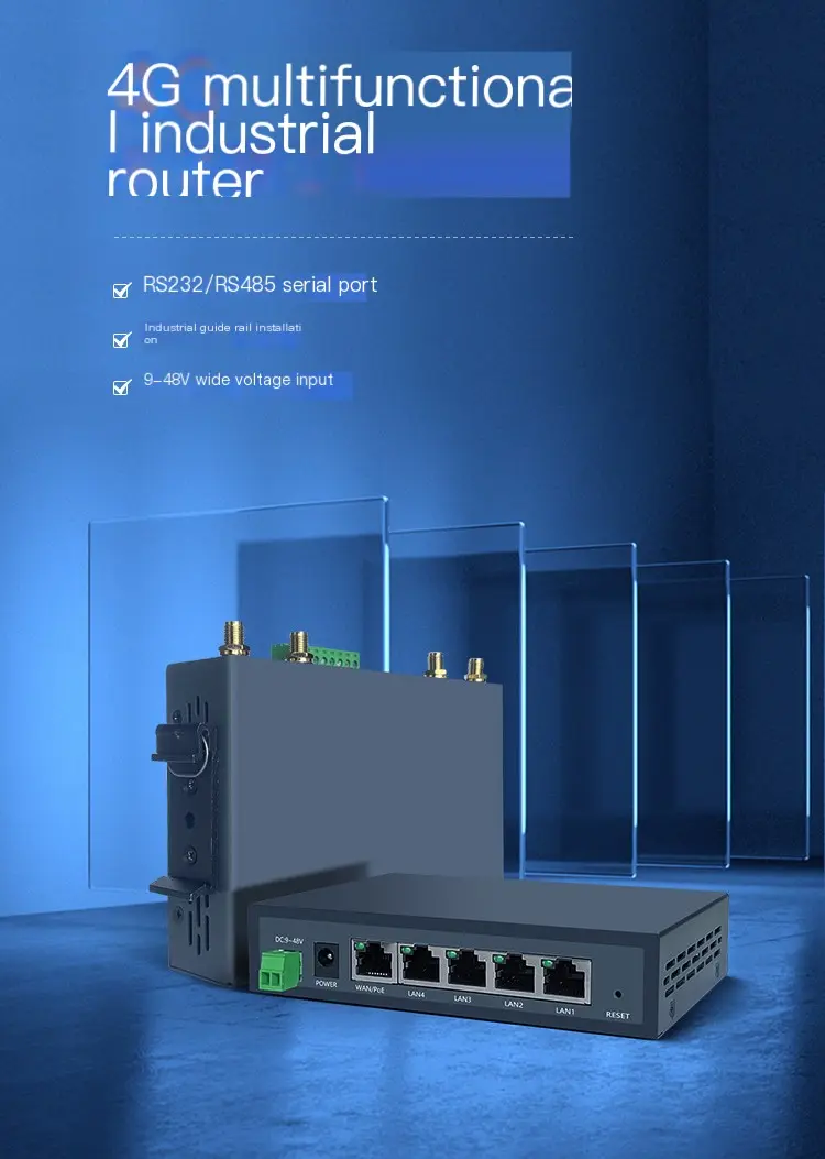 WR200 industrial grade 4G multifunctional router
